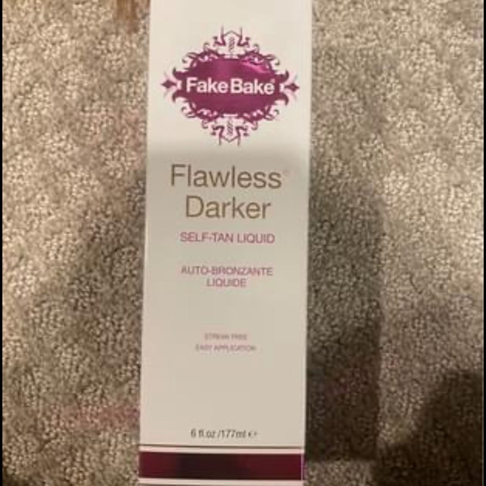 Brand new bottle of dark self tanner
